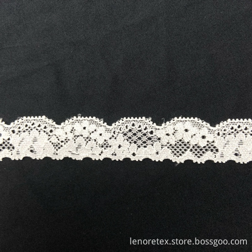 Nylon Knit 3cm Trim Ribbons Lace Border Fabric